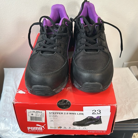 NWT Puma Stacey Toe Work Shoe. Stepper 2.0 Size 8 composite toe - Picture 2 of 6